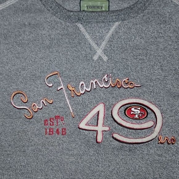Tommy Bahama San Francisco 49ers Sweatshirt M - Picture 2 of 5
